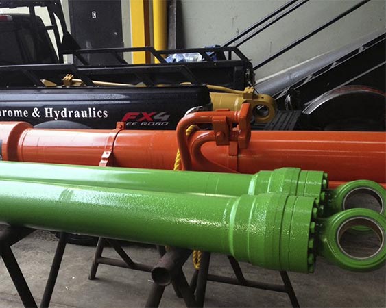 hydraulic cylinder repair, machining